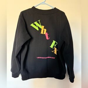 White Fox Crew Neck Sweatshirt